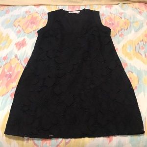 BCBGeneration Black Lace Shift Mini Dress